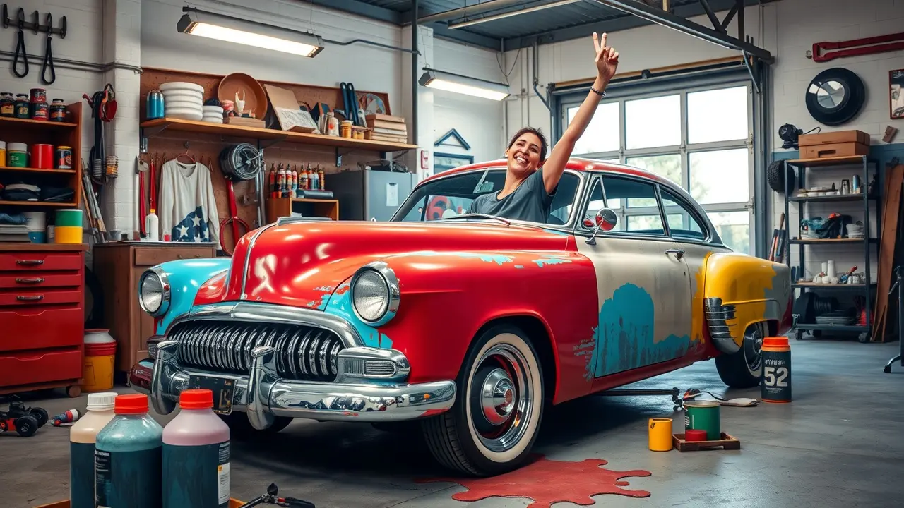 Sonho com personalização de carro