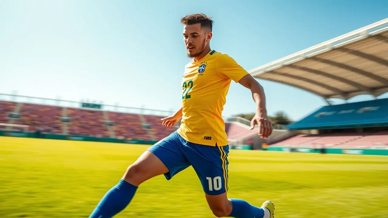 Philippe Coutinho jogando futebol