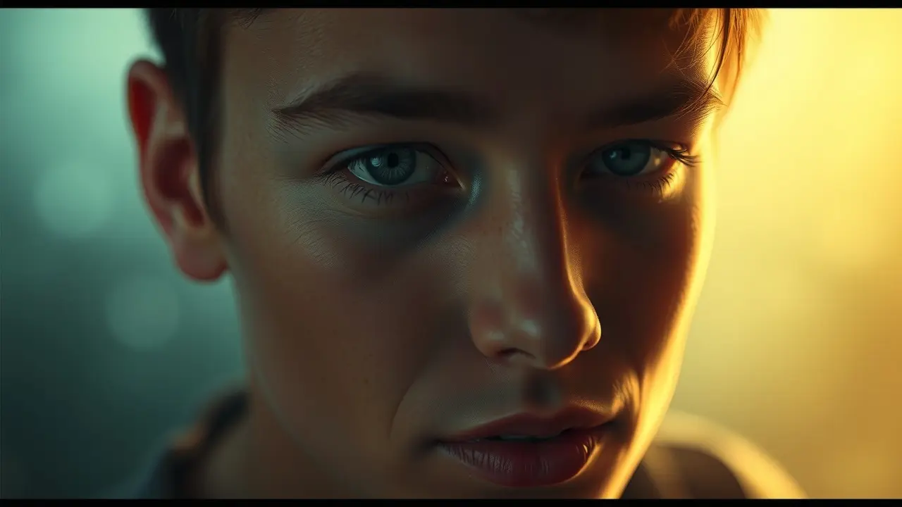 Sonhar com Piscar: Descubra os Significados Ocultos Mulher piscando em sonho, mistério e segredo.