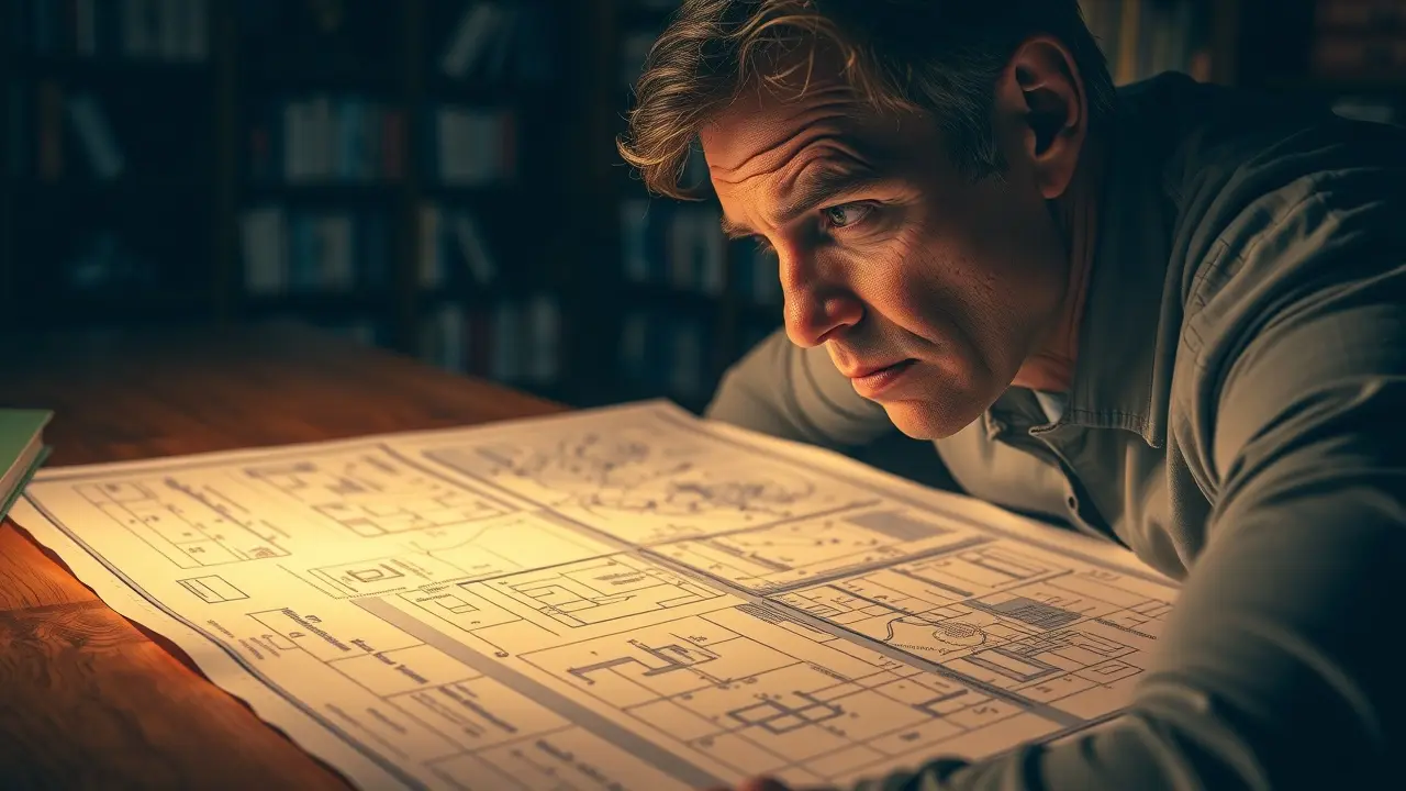 Sonhar com Plano: Descubra o Significado e as Mensagens Ocultas Pessoa analisando detalhadamente um plano.