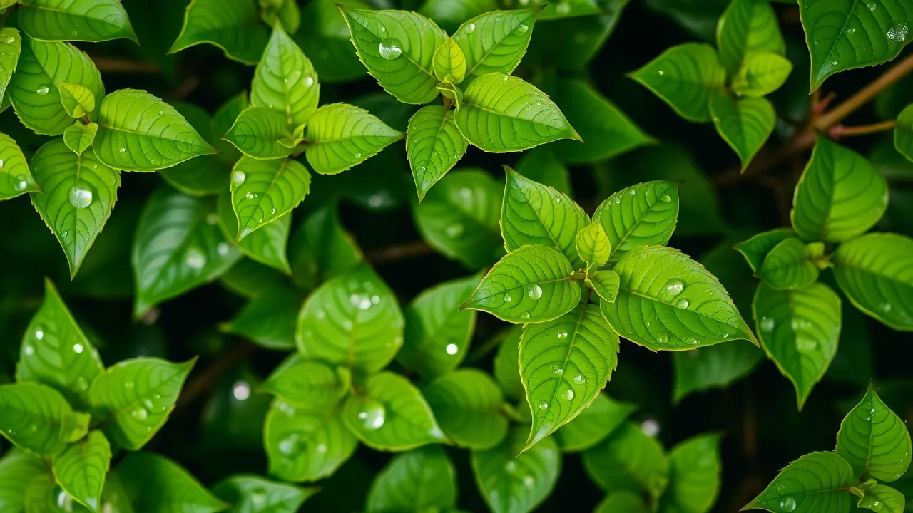 Sonhar com Hera Venenosa: Descubra o Significado Oculto Folhas de hera venenosa verdejantes.