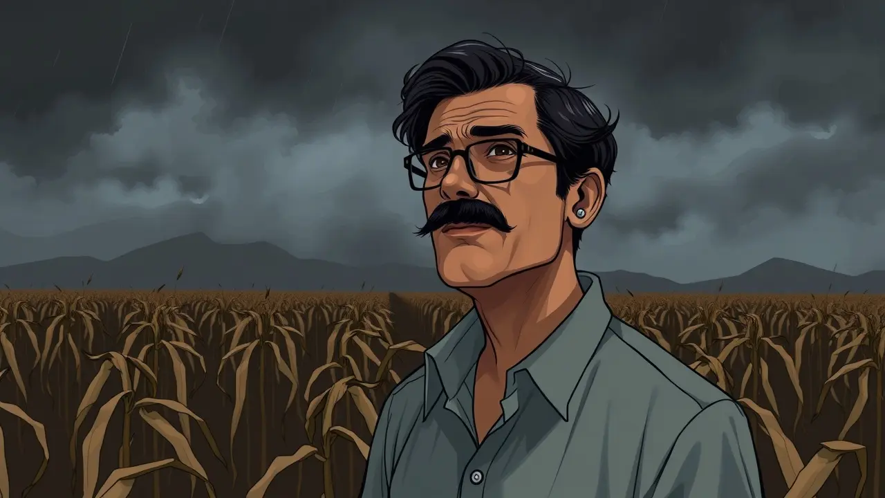 O Significado Profundo de Sonhar com Policarpo Quaresma Ilustração de Policarpo Quaresma em campo devastado.