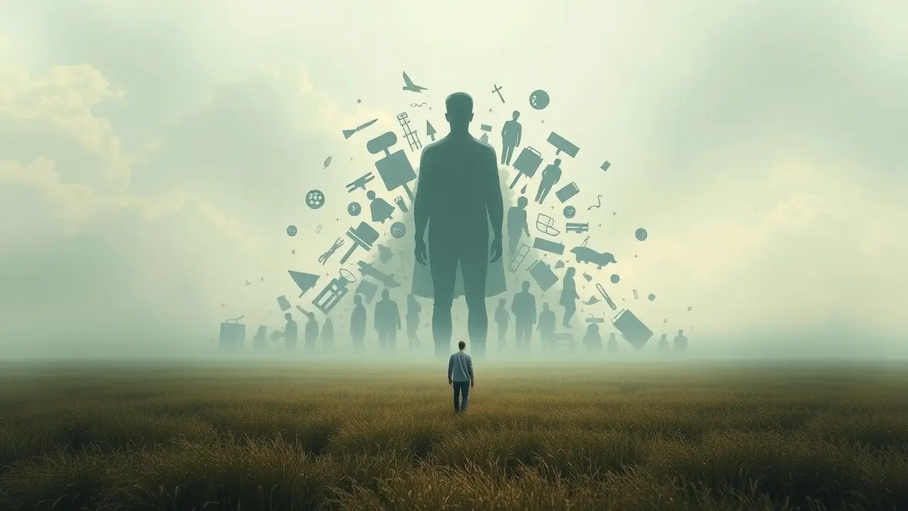 Sonhar com Posse: Desvende os Significados e Implicações Ilustração onírica de posse e controle