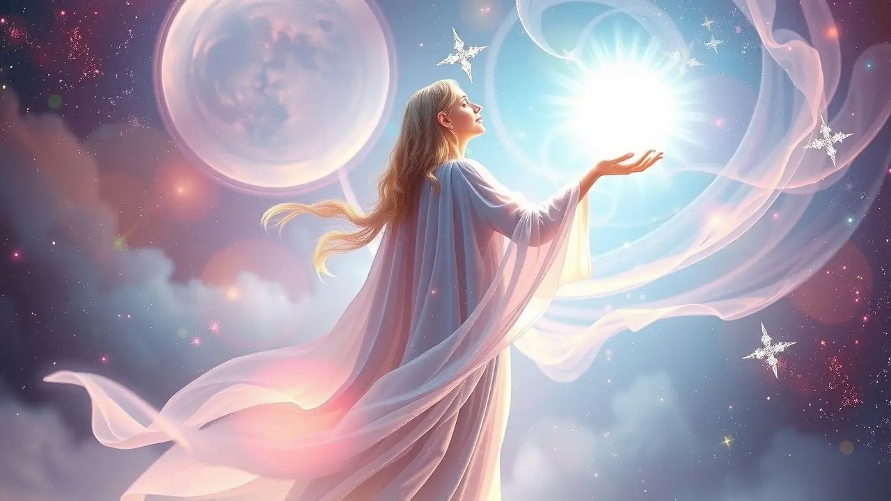 Sonhar com Profecia: Descubra o Significado e as Mensagens Ocultas Mulher recebendo profecia em sonho.