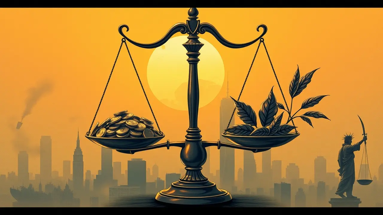 Sonhar com Proporção: Descubra os Significados Ocultos Balança desequilibrada em sonho simbolizando desequilíbrio.