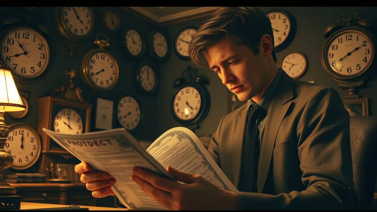 Pessoa seguindo protocolo complexo em sonho