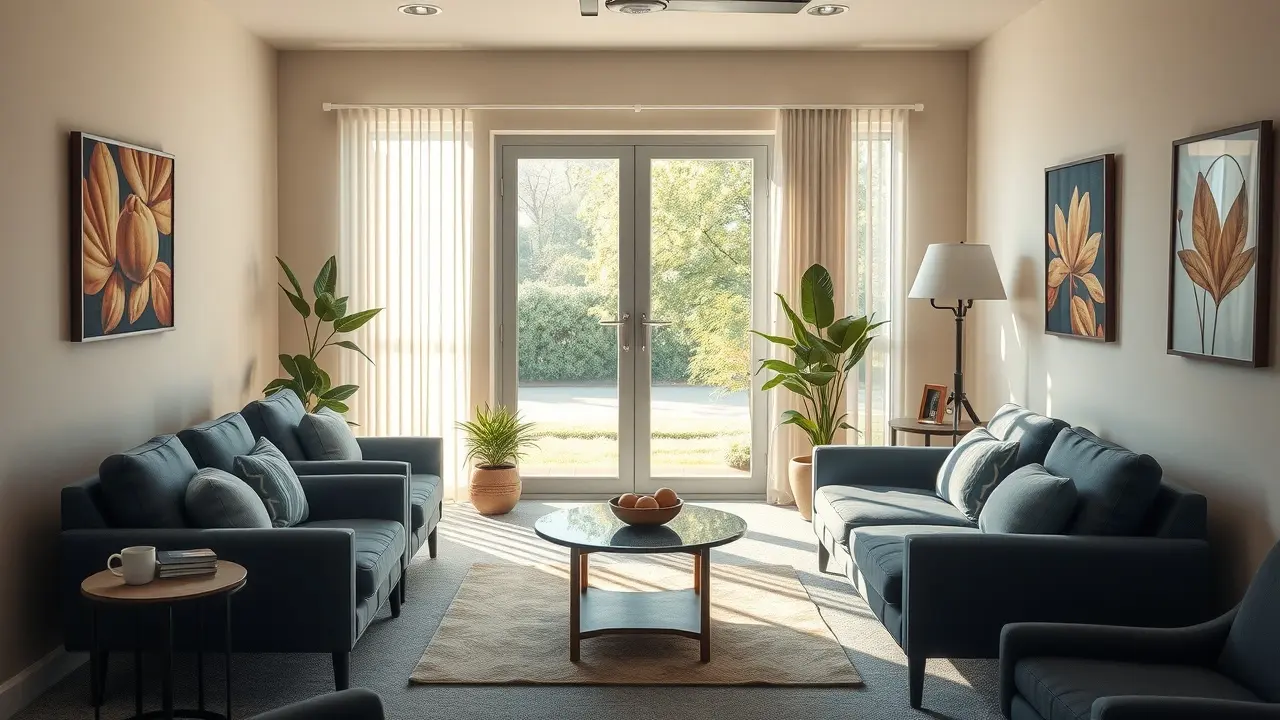 Sonhar com Psicoterapia: Desvende os Significados Ocultos Consultório de psicoterapia tranquilo e acolhedor.