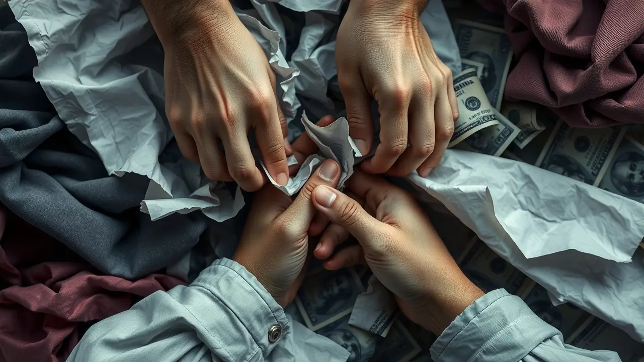 Sonhar com Rasgar: Descubra o Significado e as Interpretações! Mãos rasgando diferentes materiais em sonho