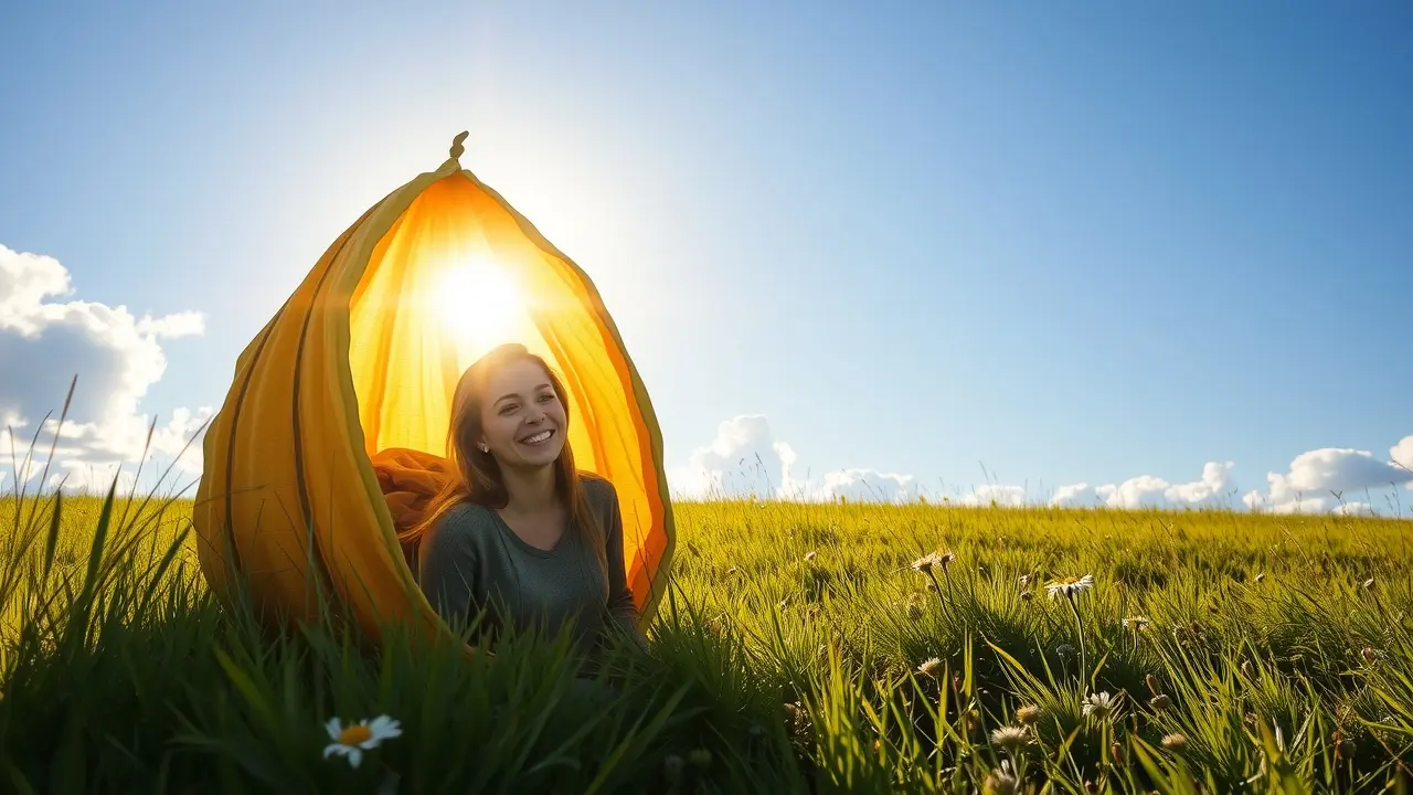 Sonhar com Reabilitação: Descubra o Significado Profundo Mulher emergindo de casulo, simbolizando reabilitação e renovação.