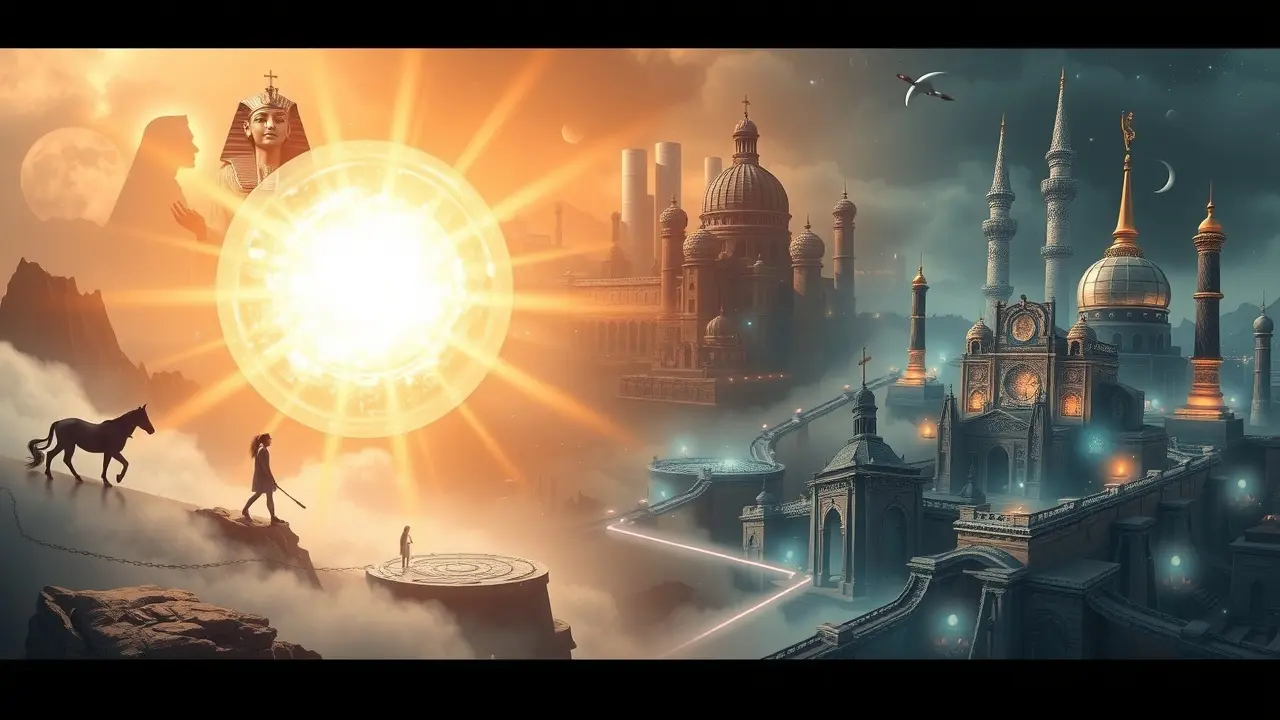 Sonhar com Reencarnação: Desvende os Mistérios do Subconsciente Alma viajando por diferentes vidas