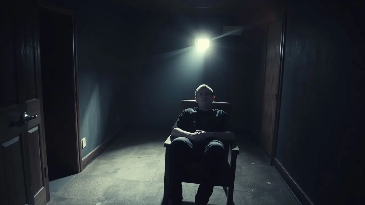 Sonhar com Refém: Descubra os Significados e Interpretações! Ilustração de pessoa amarrada como refém.