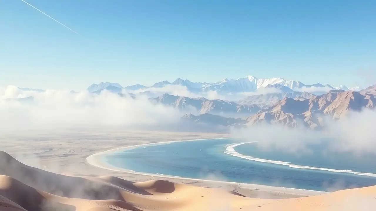 Significado de Sonhar com Região: Desvendando os Mistérios do Subconsciente Sonho com região diversa: montanhas, litoral e deserto.