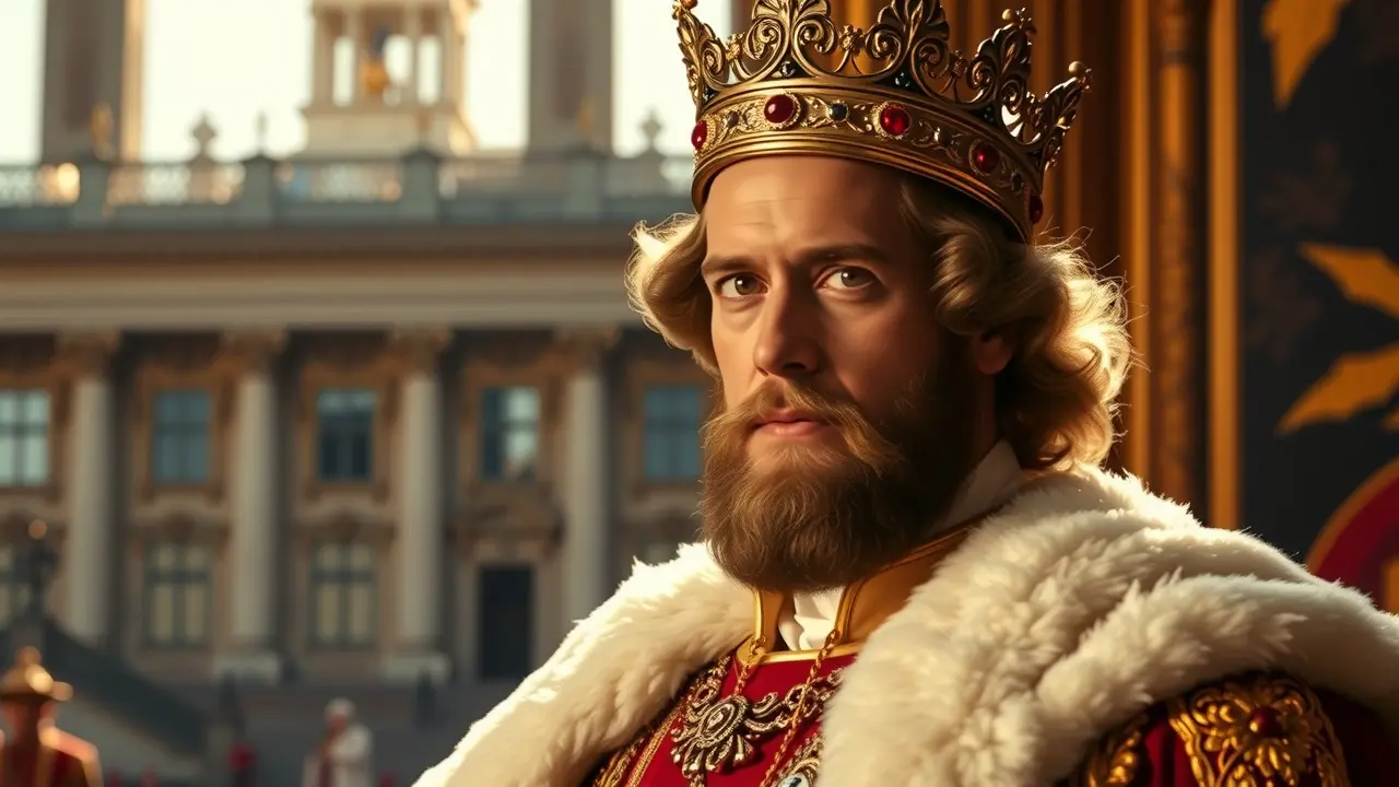 Sonhar com Rei Charles: Descubra o Significado e as Interpretações Rei Charles III em traje real.