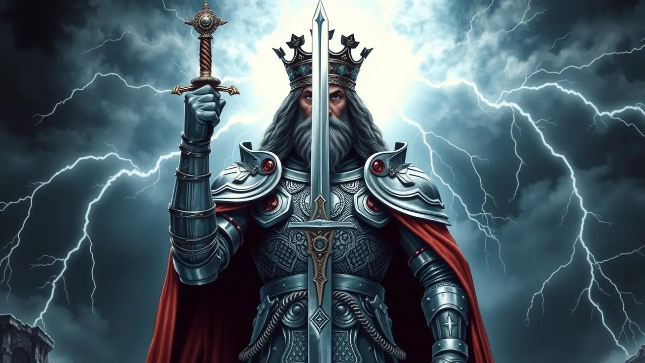 Rei de Espadas do Tarot