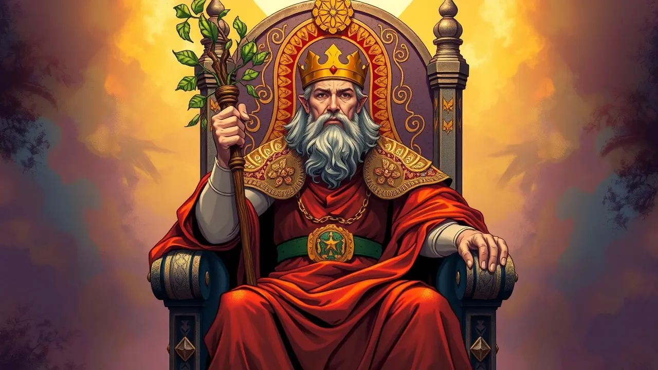 Rei de Paus no Tarot