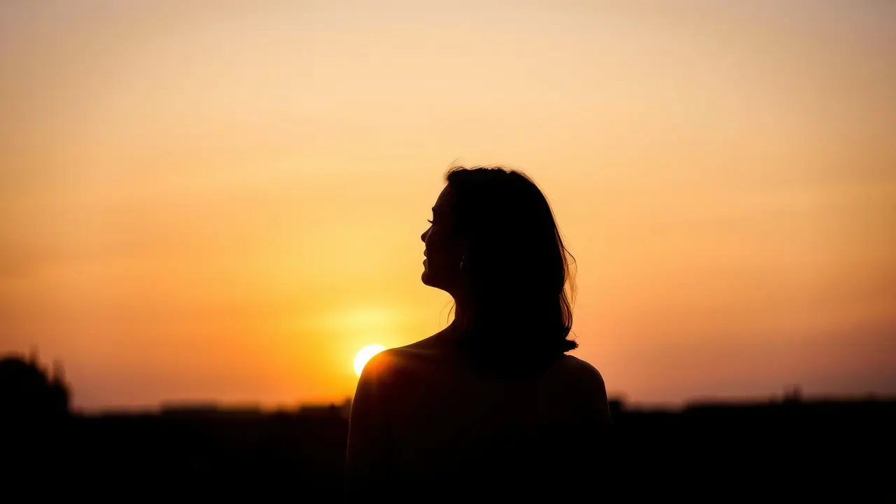 Sonhar com Relacionamento: Descubra o Significado Profundo Casal silhuetado ao pôr do sol, simbolizando sonhar com relacionamento