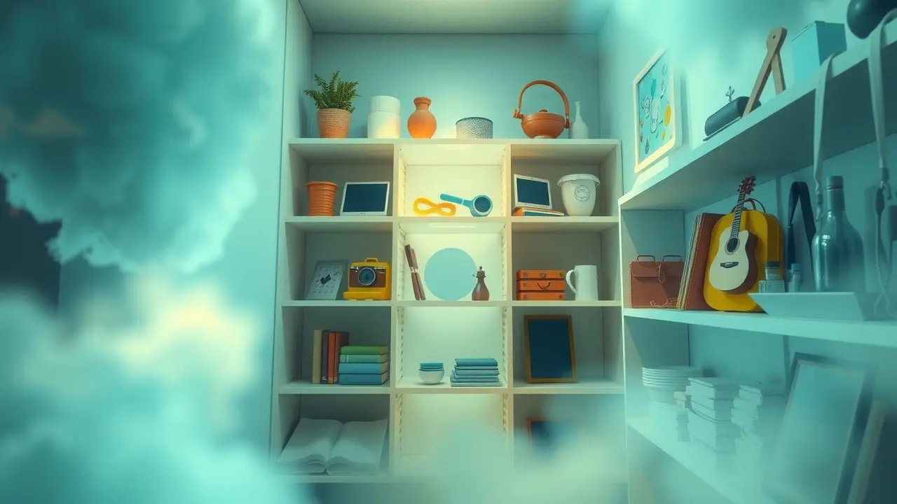 Significado de Sonhar com Reposição: Descubra as Mensagens Ocultas Ilustração onírica de reposição e renovação.