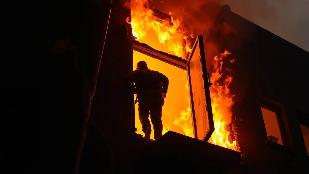 Significado de Sonhar com Resgate: Descubra as Mensagens Ocultas Pessoa sendo resgatada de prédio em chamas