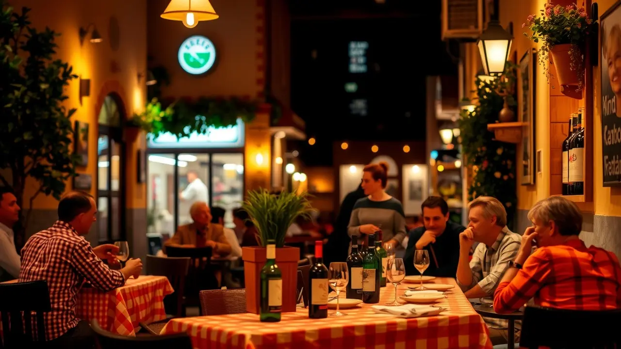 Sonhar com Restaurante: Descubra os Significados e Simbolismos Ocultos Restaurante italiano aconchegante