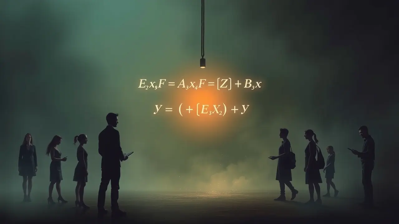 Sonhar com Resultância: Desvende os Significados Ocultos Equação de resultância flutuando no ar