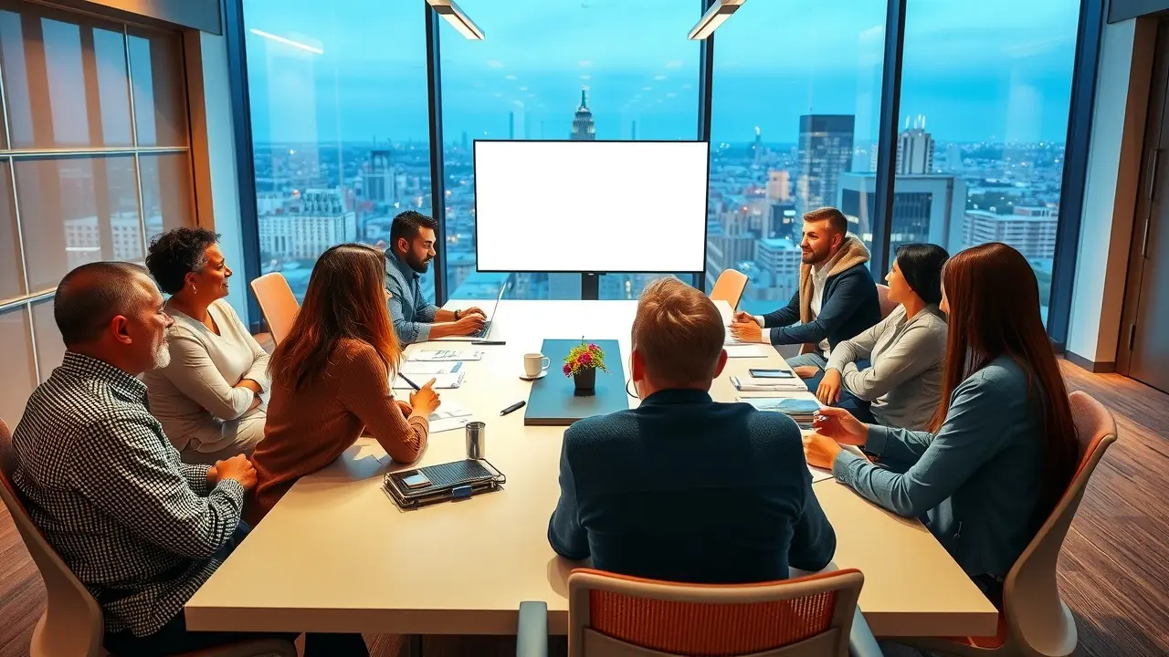 Significado de Sonhar com Reunião: Interpretações e Simbolismos Pessoas em reunião de negócios.