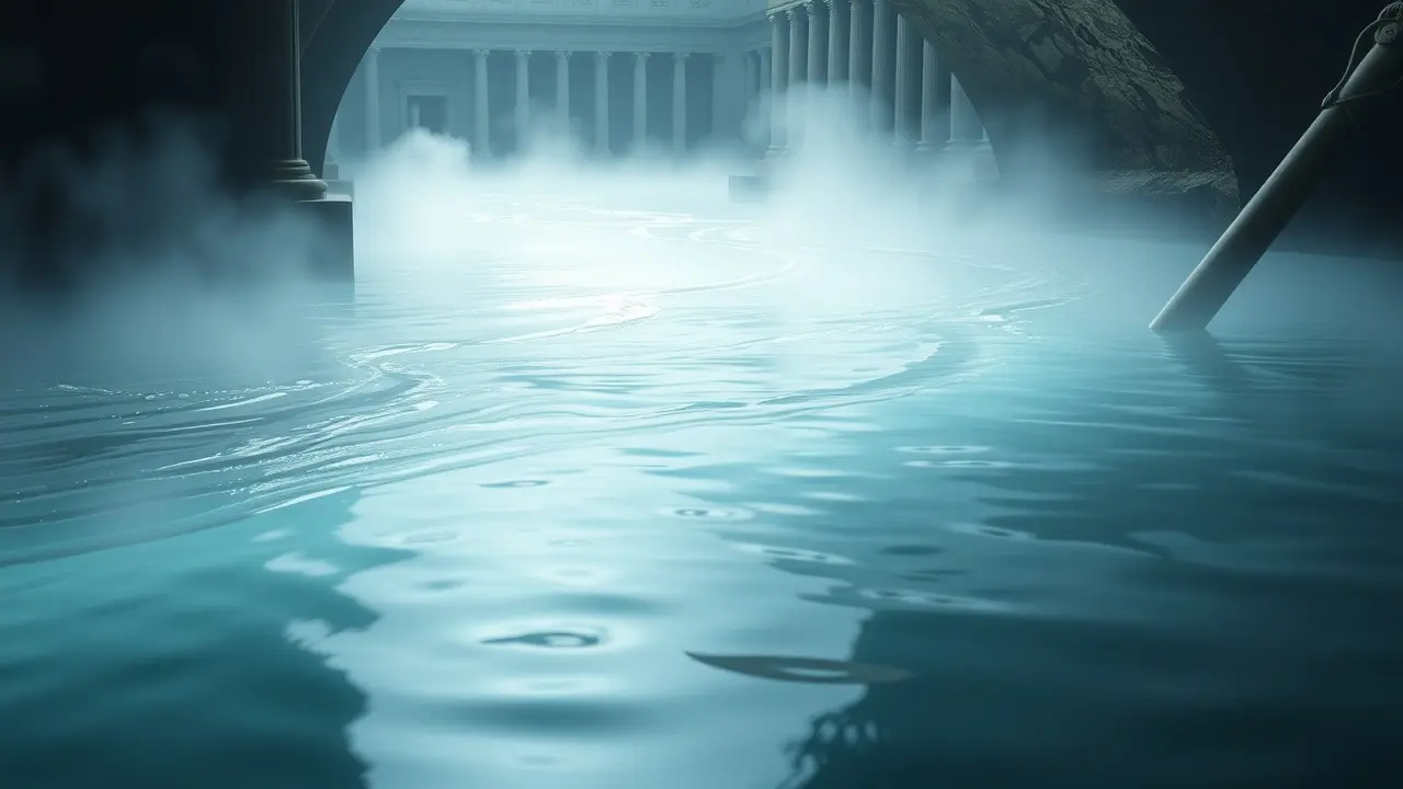 Sonhar com Rio Lete: Desvende os Mistérios do Esquecimento Rio Lete em sonho, simbolismo de esquecimento e renovação.