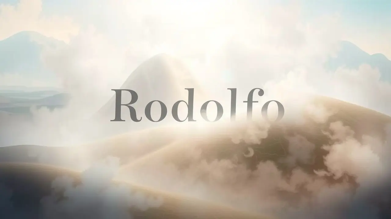 Sonho com o nome Rodolfo
