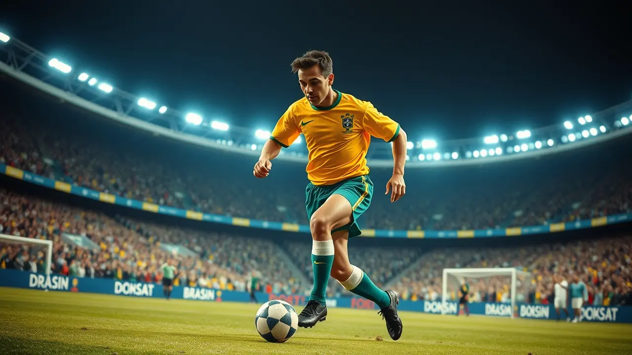 Significado de Sonhar com Romário: Interpretações e Simbolismos Romário driblando a bola em campo