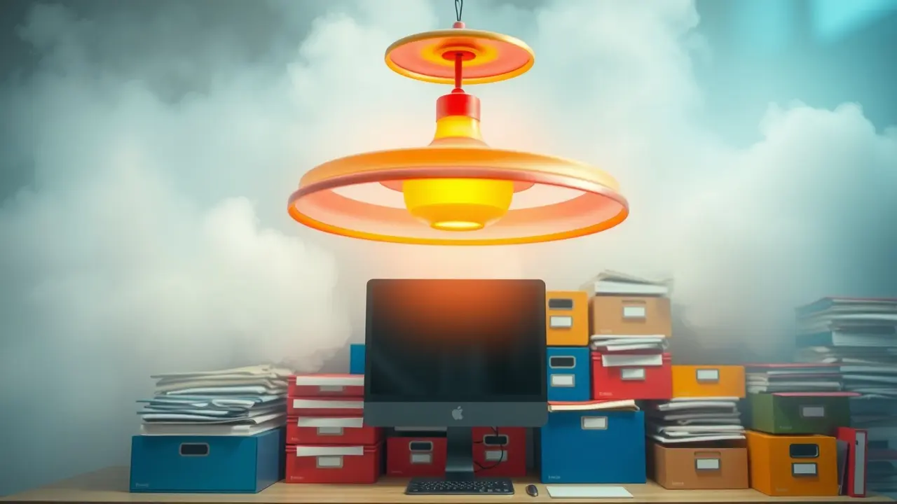 Sonho com rotulador e organização