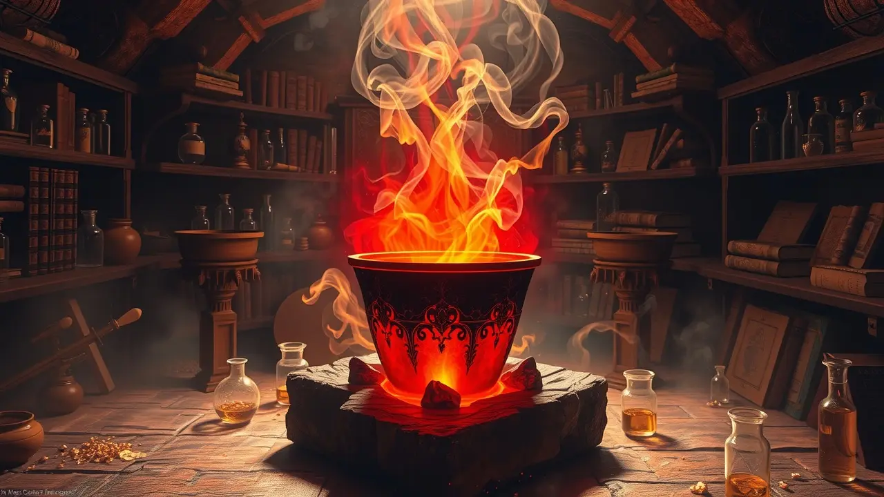 Sonhar com Rubedo: Desvende os Mistérios da Alquimia Interior Rubedo alquimia: transformação e paixão.