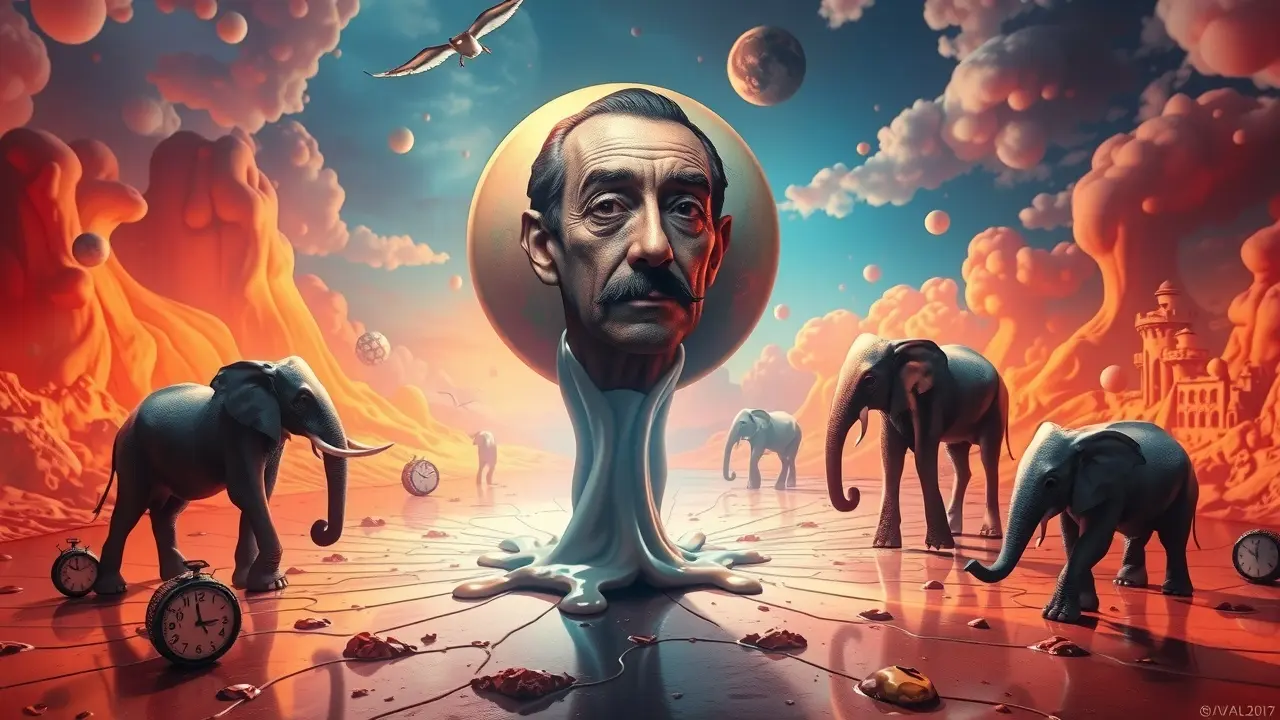 Sonhar com Salvador Dalí: Desvende os Significados Oníricos Interpretação onírica de Salvador Dalí