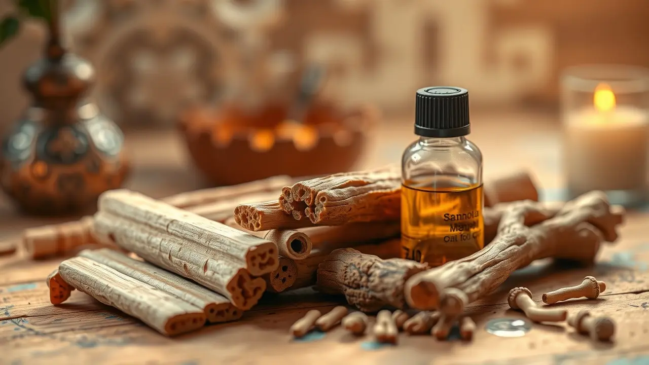 Sândalo em sonho: paz e espiritualidade.