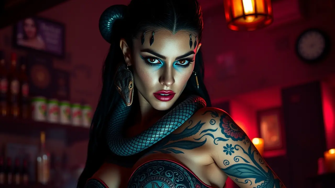 Significado de Sonhar com Santanico Pandemonium: Desvende os Mistérios Santanico Pandemonium em cena icônica.