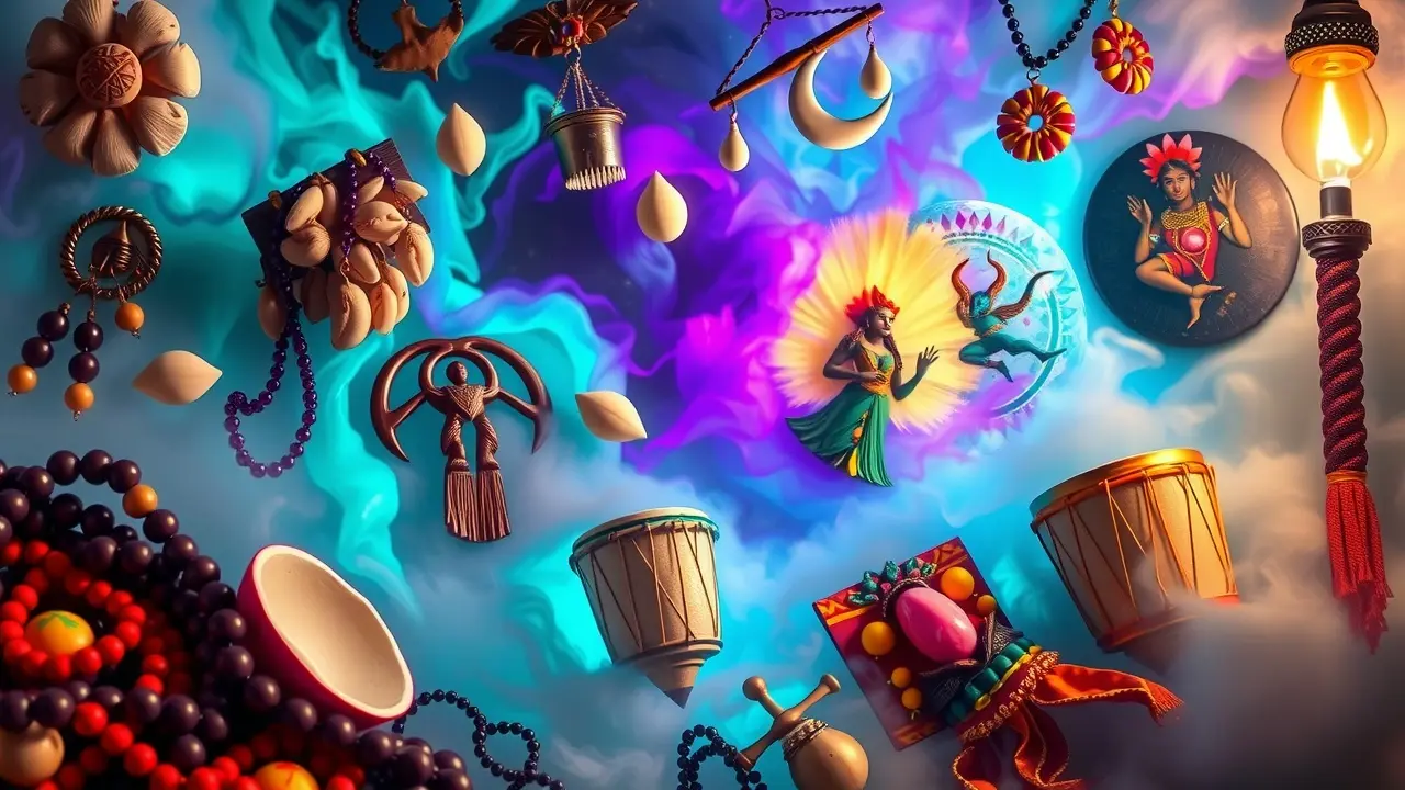 Significado de Sonhar com Santeria: Interpretações e Simbolismos Símbolos da Santeria em sonho