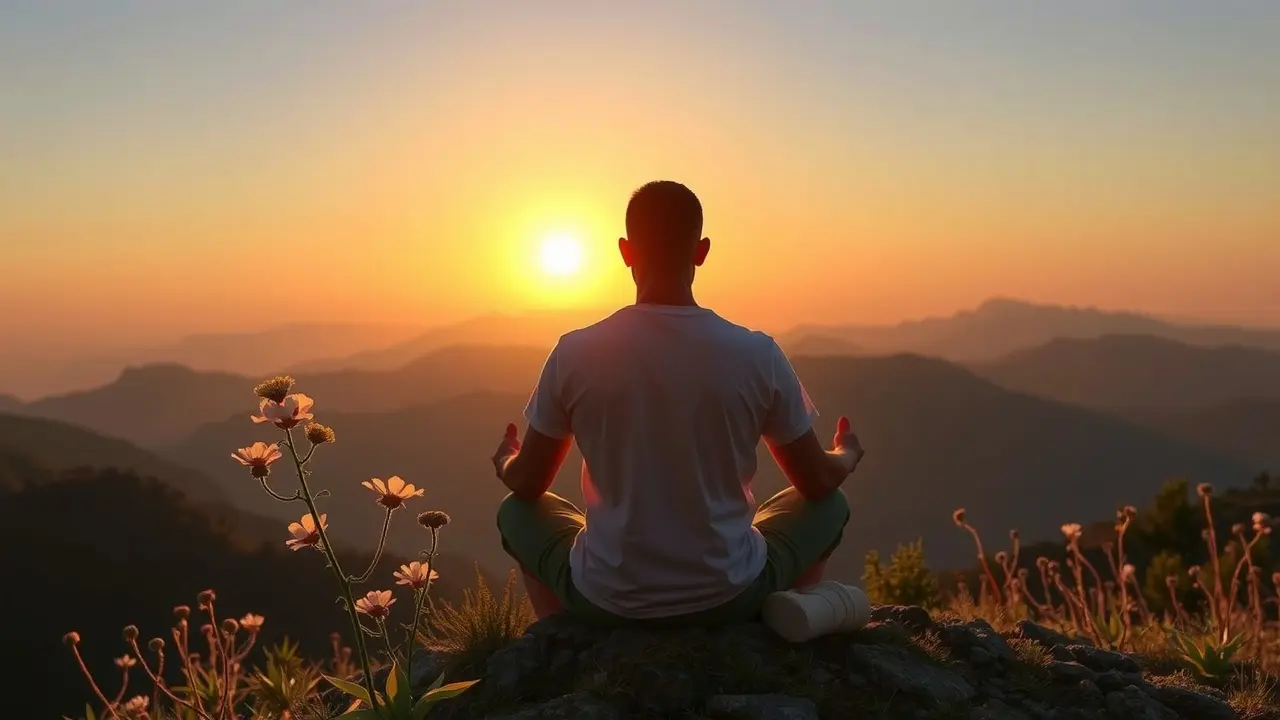 Sonhar com Satisfação: Descubra o Significado e as Mensagens Ocultas Pessoa meditando sentindo satisfação
