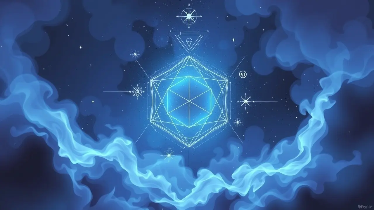 Representação onírica de um septil.