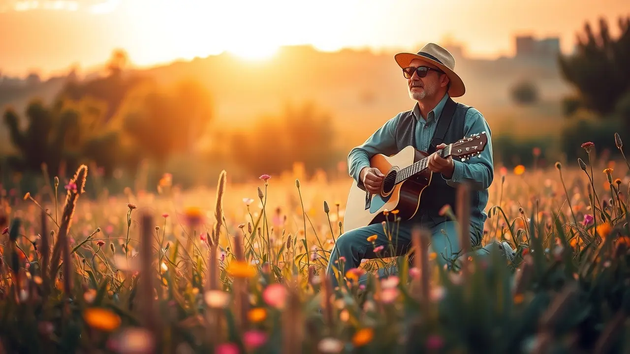 Sonhar com Sérgio Reis: Descubra o Significado e as Interpretações! Sérgio Reis tocando violão em sonho
