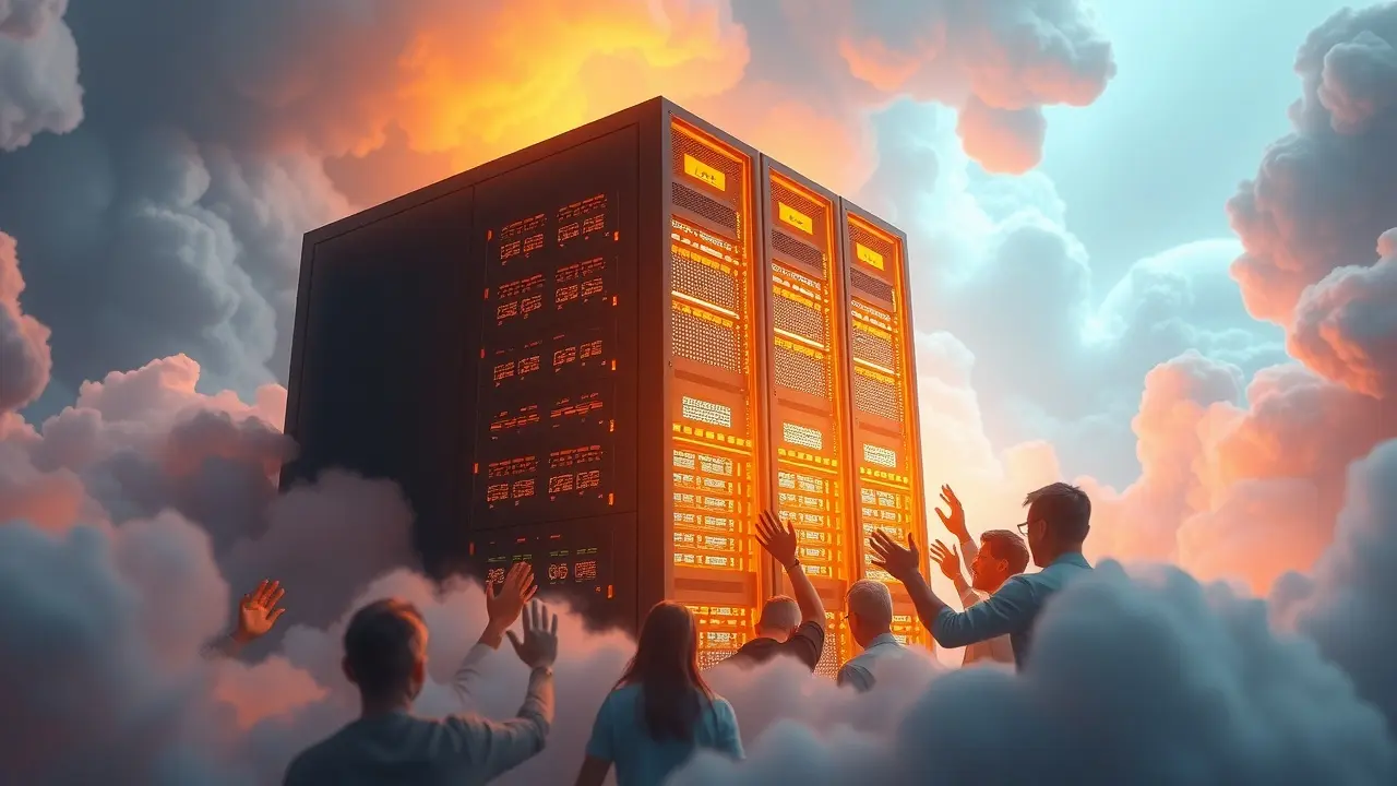 Significado de Sonhar com Servidor: Desvendando as Mensagens Ocultas Sonho com servidor: rack brilhante e pessoas