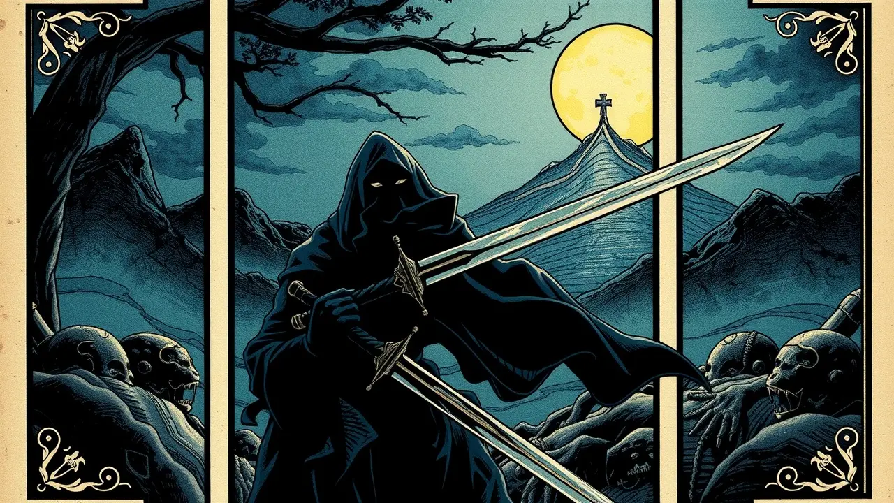 Sonhar com Sete de Espadas: Desvende os Significados! Carta Sete de Espadas do Tarot