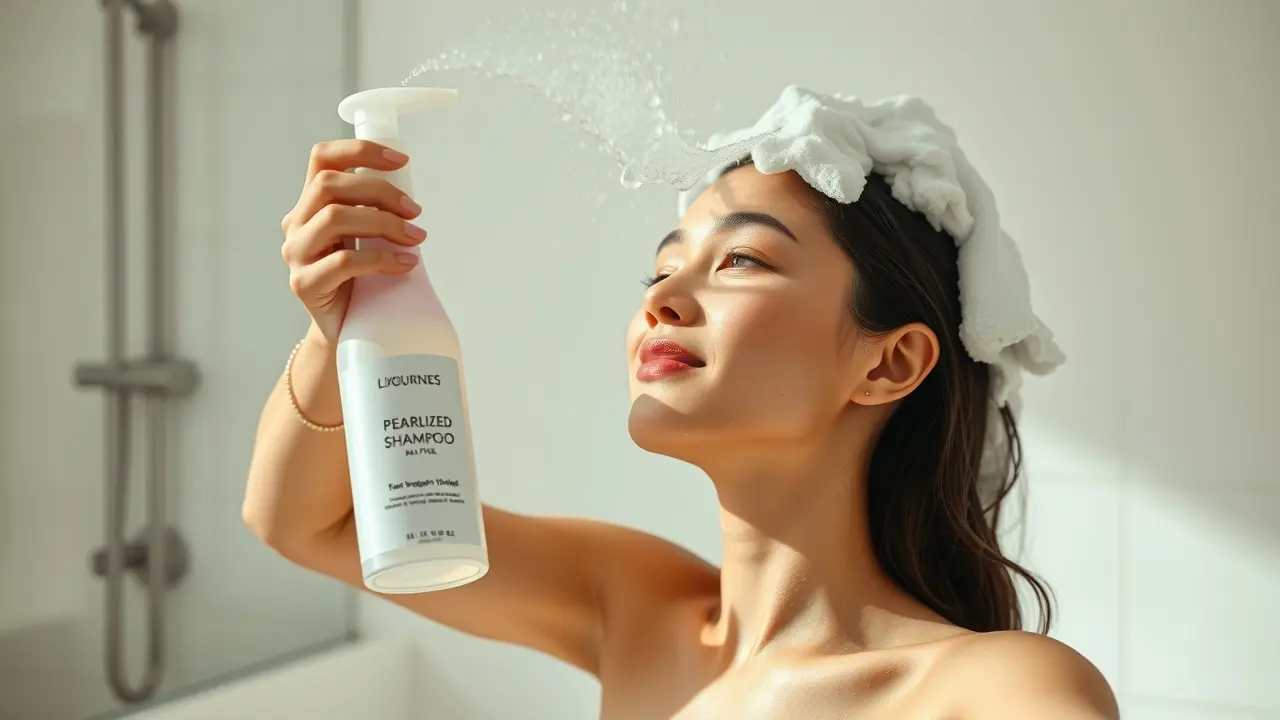 Sonhar com Shampoo: Descubra os Significados e Interpretações Pessoa lavando o cabelo com shampoo em um sonho