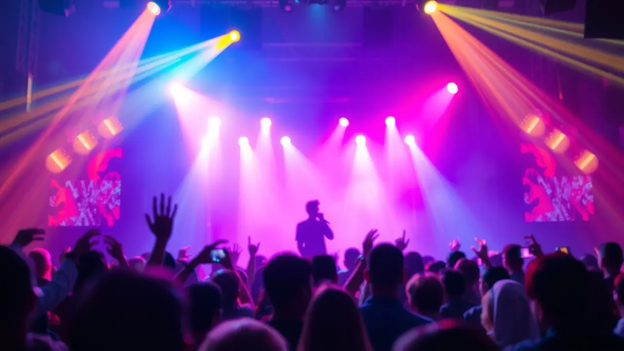 Significado de Sonhar com Show: Descubra as Mensagens Ocultas Sonho com show musical vibrante e energético