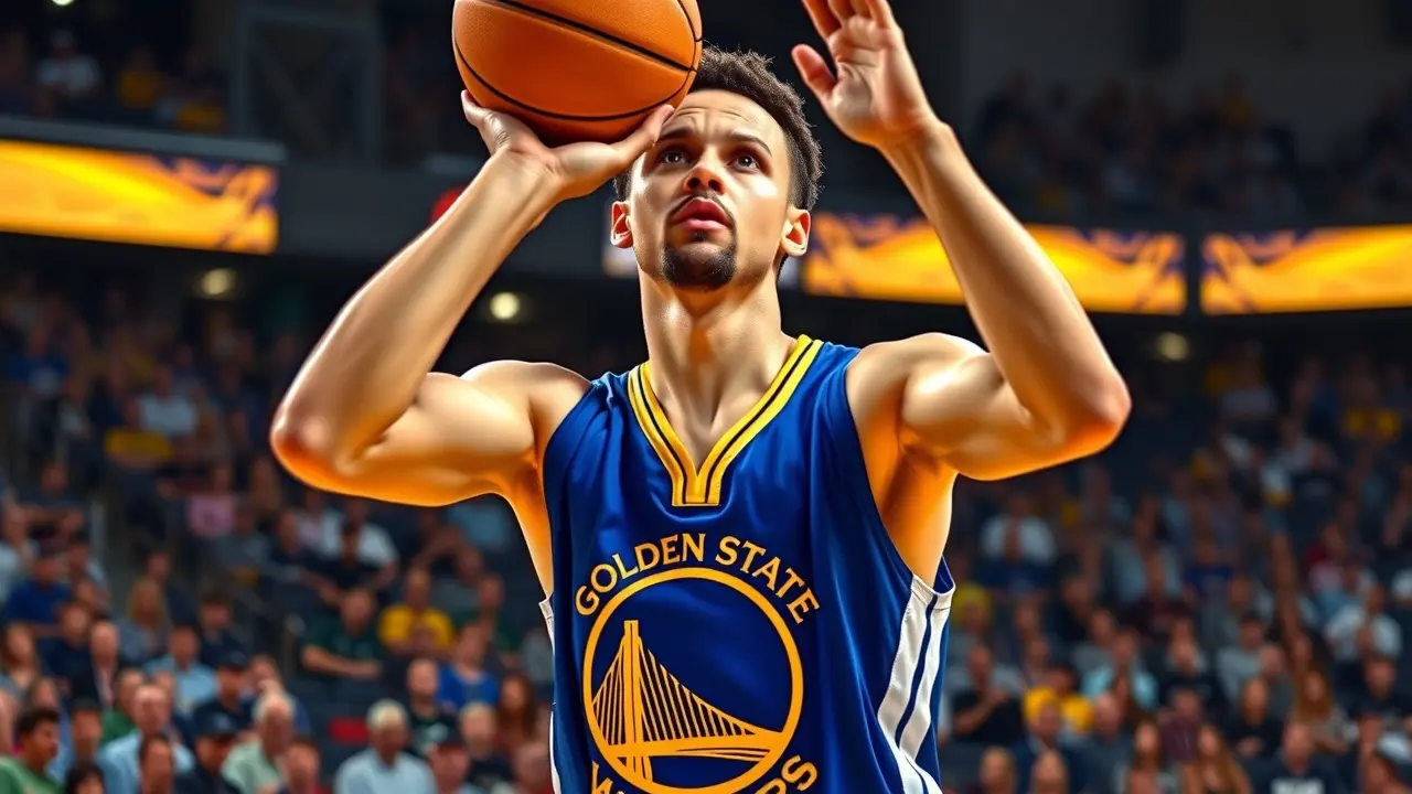 Homem jogando basquete, sonhar com Stephen Curry