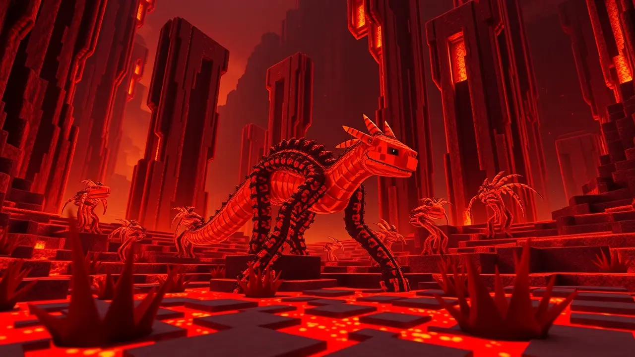 Strider no Nether, Minecraft