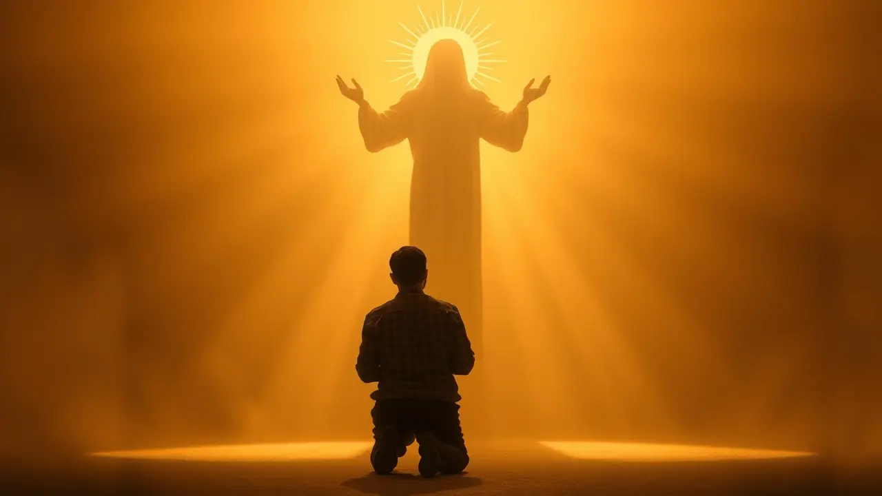 Sonhar com Submissão: Desvendando os Significados Ocultos Pessoa ajoelhada em sinal de submissão.