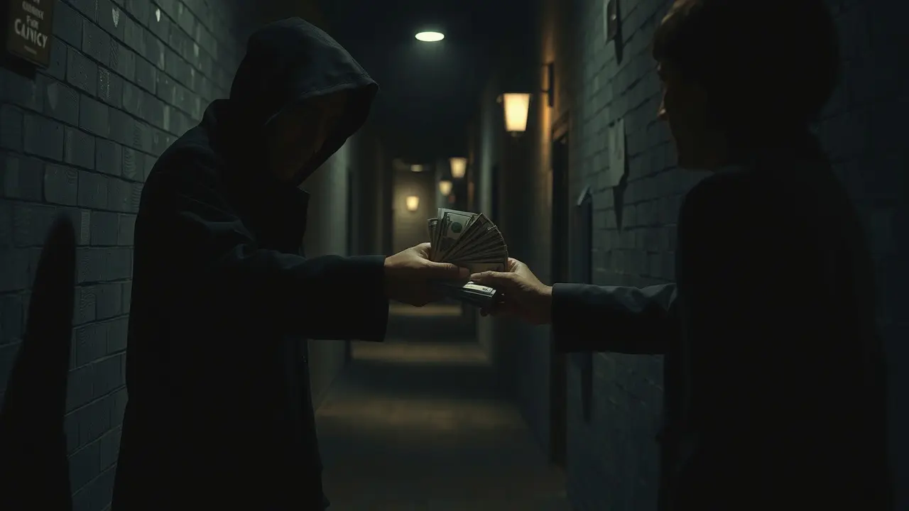 Sonhar com Suborno: Descubra os Significados e Interpretações Representação de um suborno em dinheiro.