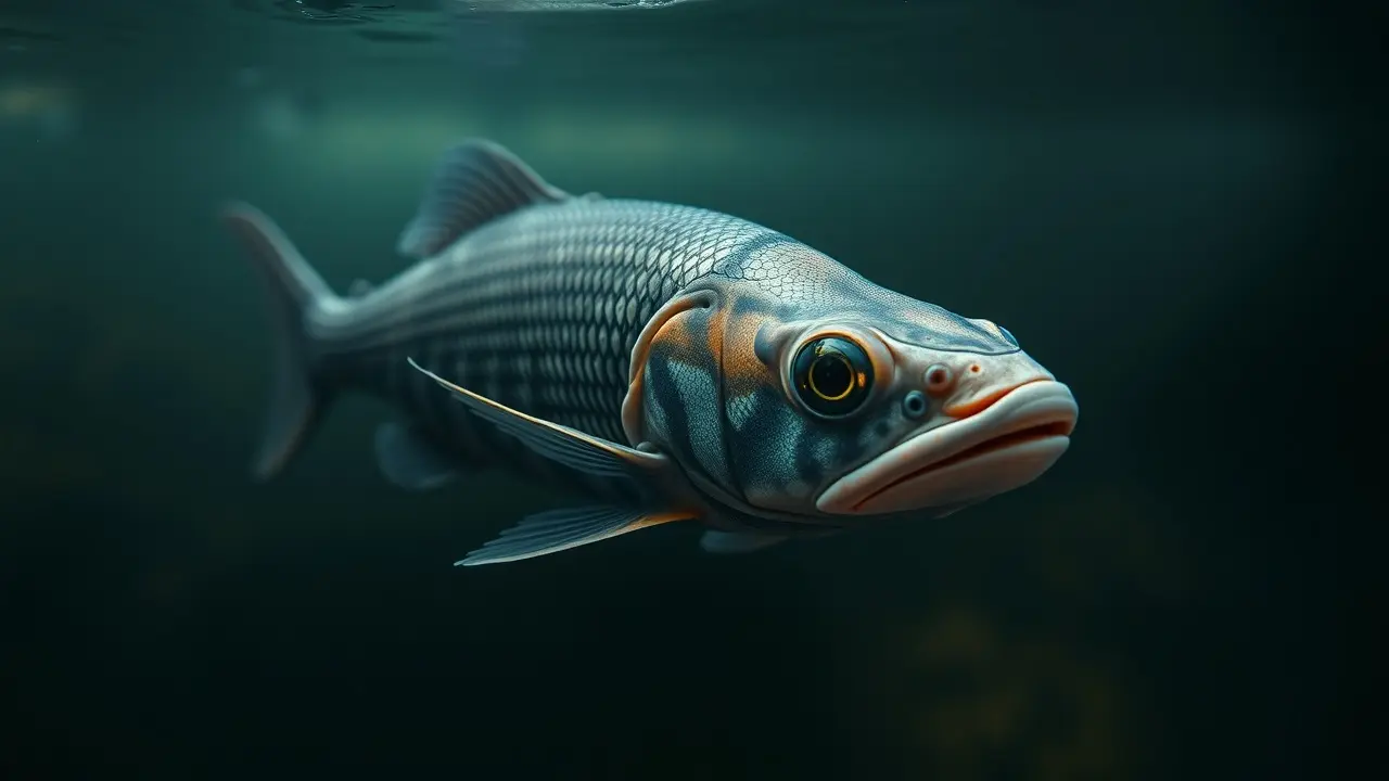 Sonhar com Tabaqui: Descubra o Significado e as Interpretações! Tabaqui nadando em rio turvo