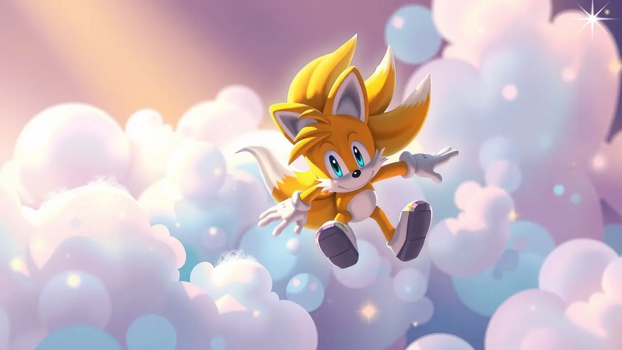 Sonhar com Tails: Descubra o Significado e as Interpretações! Sonho com Tails: personagem Tails voando.