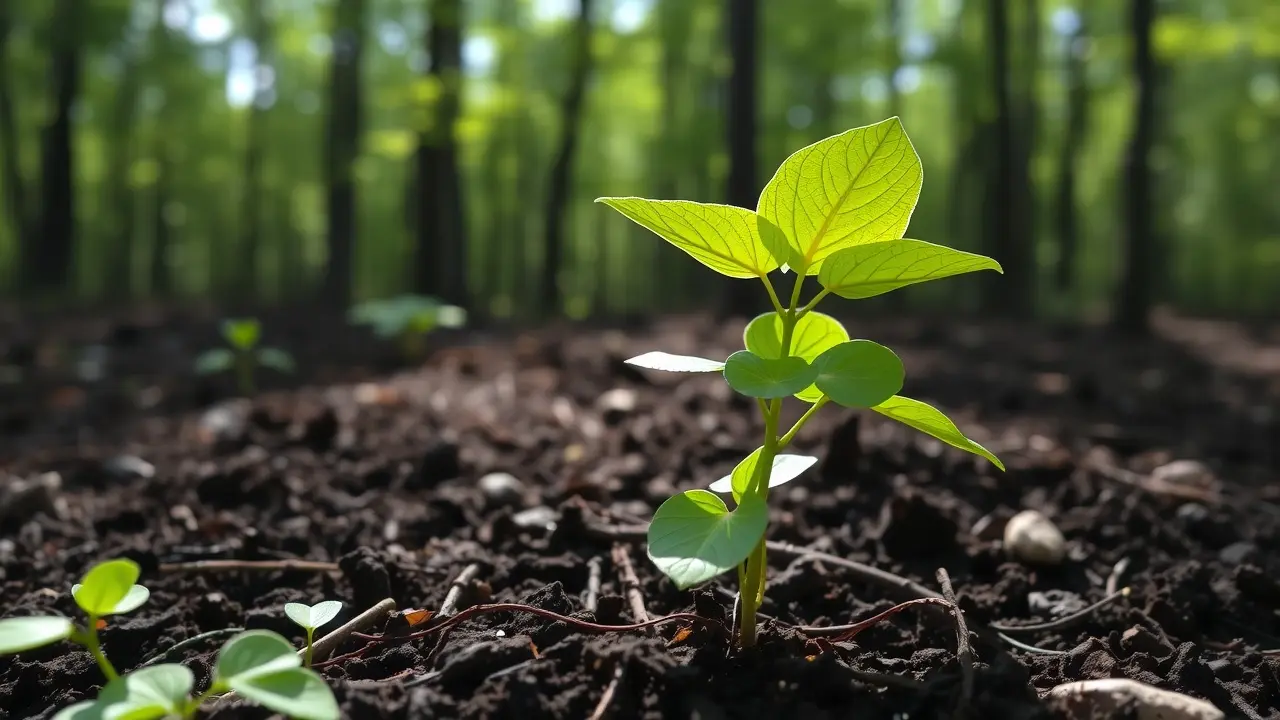 Sonhar com Taioba: Descubra os Significados e Interpretações! Taioba verde e exuberante em solo fértil.