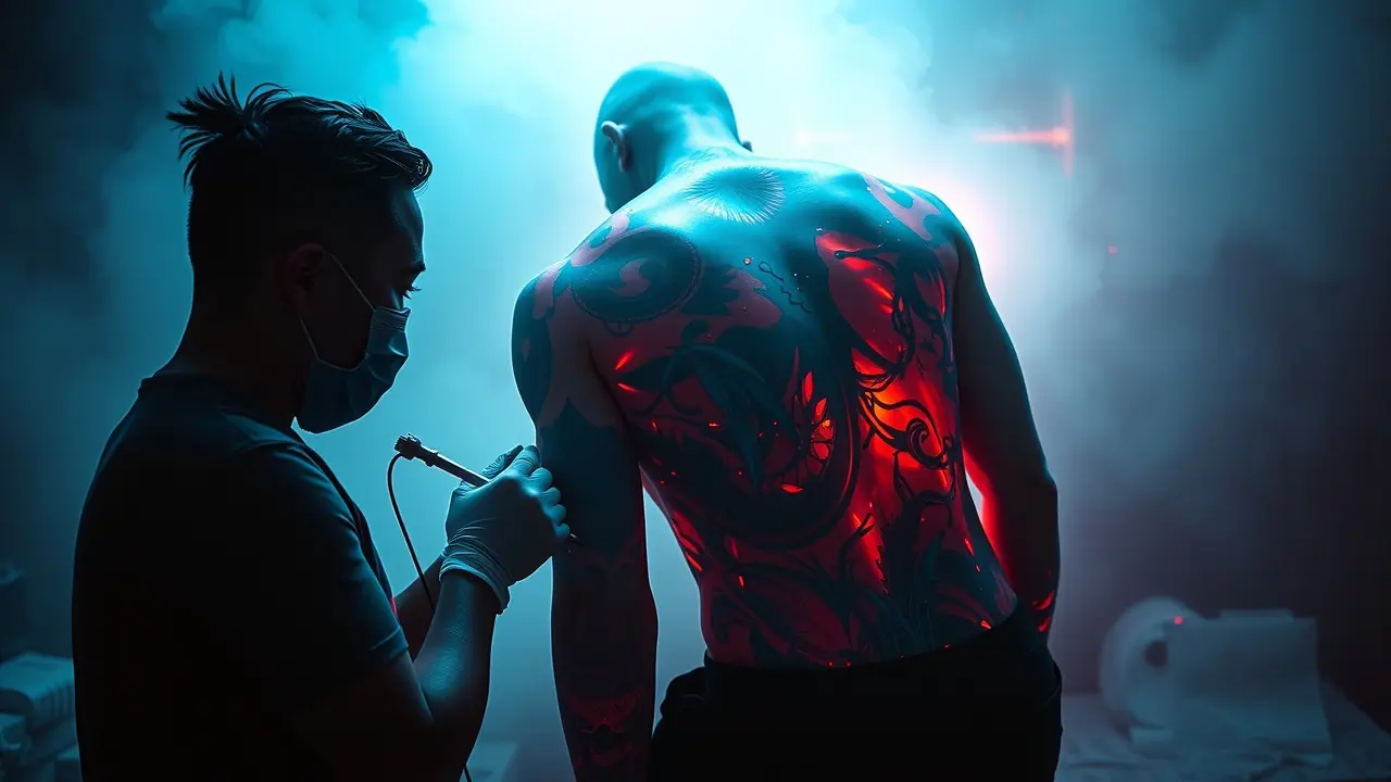 Sonhar com Tatuador: Descubra os Significados Ocultos Sonho com tatuador e arte abstrata