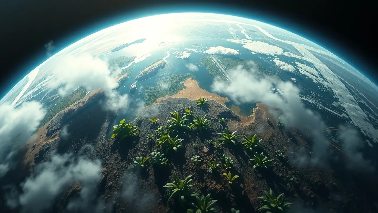 Imagem de sonho com a Terra